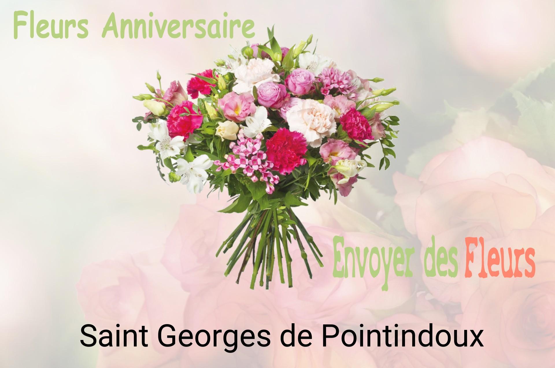 Bouquet de fleurs d’anniversaire livré à Saint-Georges-de-Pointindoux