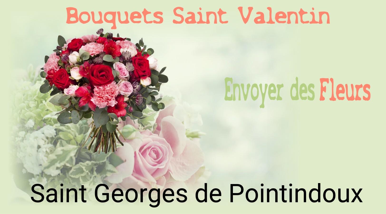 Roses de Saint-Valentin livrées à Saint-Georges-de-Pointindoux